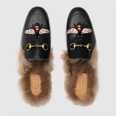 gucci slippers bee|Gucci bee shoes sale.